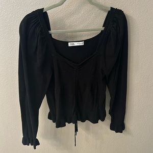 Zara knit top